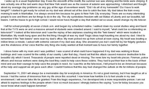 Essay about that experience changed my life forever